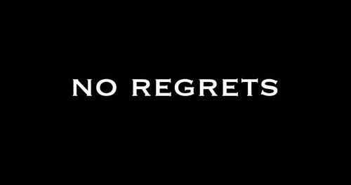 NOREGRETS 